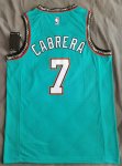 NBA 7 Cabrera Memphis Grizzlies Maillot Retro